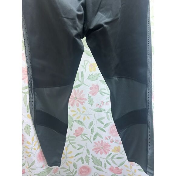 Fabletics Clarice Legging Evergreen Marsh Shimmer Colorblock - Picture 3 of 5